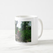 大胆、勇敢に行き、yoを…後を追って下さい コーヒーマグカップ (正面右)