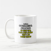 大腸おもしろい直腸外科医Tシャツとギフト コーヒーマグカップ (左)