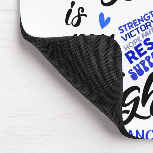 大腸がん認識度彼女の戦いは私の戦い マウスパッド (コーナー)