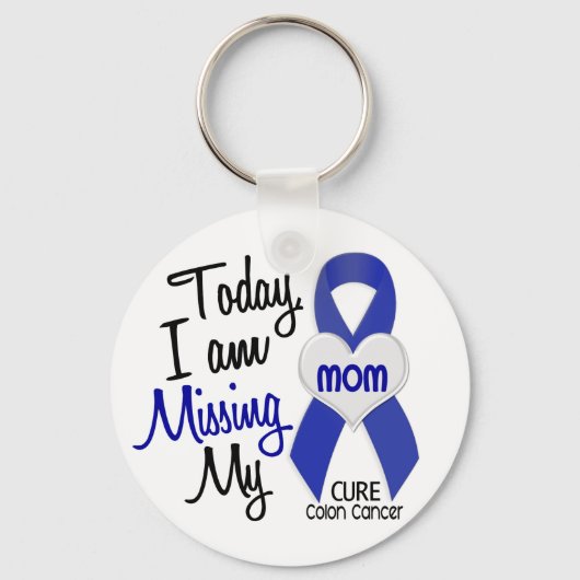 大腸恋しく思癌の母 キーホルダー (正面)