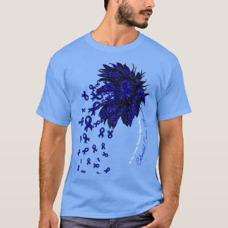大腸認識度ひまわり Tシャツ