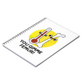 大腿骨のユーモアの歌をくれよ、骨のぷんっとしたやつを ノートブック (左側)