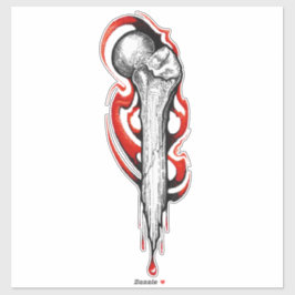 大腿骨脚類 シール