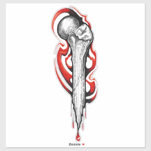 大腿骨脚類 シール (シート)