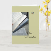 大臣へ カード (黄色い花)