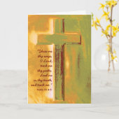 大臣カードの賛美歌25の医者 カード (黄色い花)