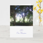 大臣 カード (黄色い花)