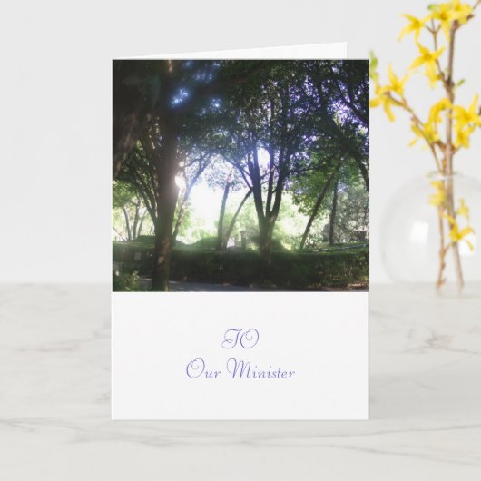 大臣 カード (黄色い花)