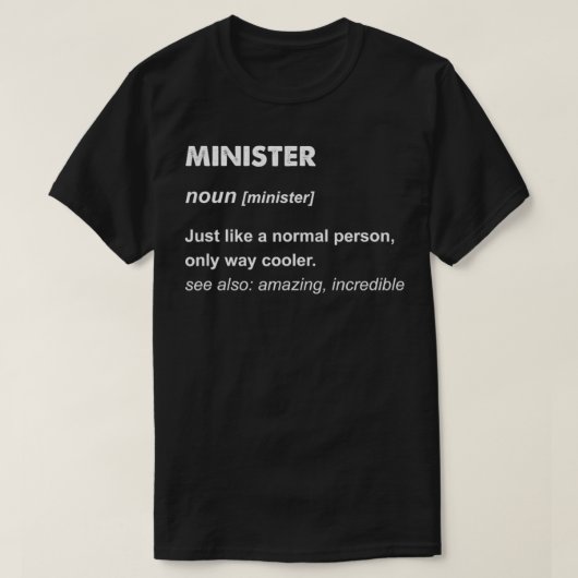 大臣 Tシャツ (デザイン正面)