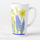 大自然ラテマグカップ(M、D)の春 カフェラテマグ (右)