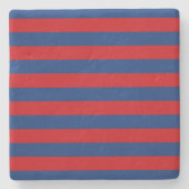 大航海のテーマ水平ストライプ ストーンコースター (正面)