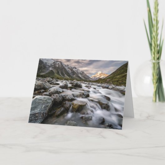 大良木山調理師国立公園 |ニュージーランド カード (正面)