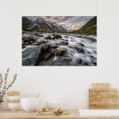 大良木山調理師国立公園 |ニュージーランド ポスター (キッチン)