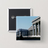 大英博物館の南に前部 缶バッジ (正面&裏面)