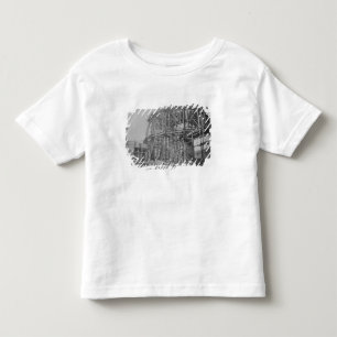大英博物館の読書の建築 トドラーTシャツ