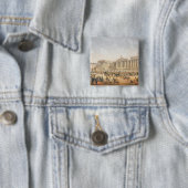 大英博物館、c.1862 (色のlitho) 缶バッジ (インサイチュ)