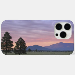 大草原の夕焼けカラフルの写真に嵐の雲 iPhone 16 PRO MAXケース