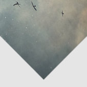 大草原の西の野生の西の小さな木造住宅 薄葉紙 (詳細)