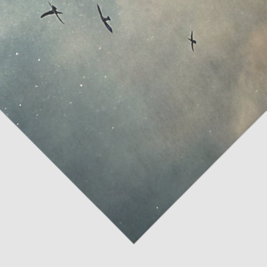 大草原の西の野生の西の小さな木造住宅 薄葉紙 (詳細)