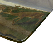 大草原の鹿(ウィリアム・ホルブルック・ヒゲ) カッティングボード (角)