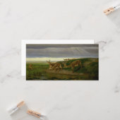 大草原の鹿（ウィリアム・ホルブルック・ヒゲ） カード (正面/裏面インサイチュ)