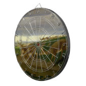 大草原の鹿（ウィリアム・ホルブルック・ヒゲ） ダーツボード (正面右)