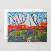 大草原はがき ポストカード (正面/裏面)