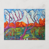 大草原はがき ポストカード (正面)