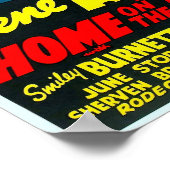 大草原ホームヴィンテージポスター ポスター (角)