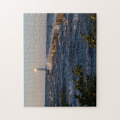 大荒れの海の灯台 ジグソーパズル (縦)