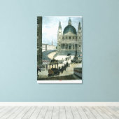 大葬車の正確な表現 キャンバスプリント (インサイチュ (ウッドフロア))