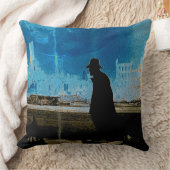 大虐殺を通じた人間の歩くの苦労1871アート クッション (ブランケット)