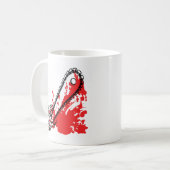 大虐殺 コーヒーマグカップ (正面左)