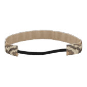 大蛇のスネークスキンパターン2 アスレチックヘッドバンド (裏面)