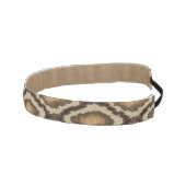 大蛇のスネークスキンパターン2 アスレチックヘッドバンド (右)