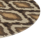 大蛇のスネークスキンパターン2 カッティングボード (角)