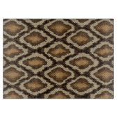 大蛇のスネークスキンパターン2 カッティングボード (正面)