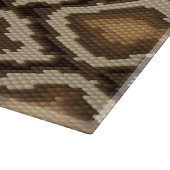 大蛇のスネークスキンパターン2 カッティングボード (角)