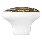 大蛇のスネークスキンパターン2 セラミックノブ (側面)