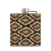 大蛇のスネークスキンパターン2 フラスク (裏面)