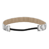 大蛇のスネークスキンパターン アスレチックヘッドバンド (裏面)