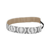 大蛇のスネークスキンパターン アスレチックヘッドバンド (右)