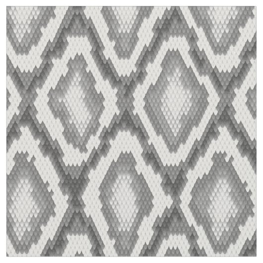 大蛇のスネークスキンパターン ファブリック (クローズアップ)