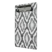 大蛇のスネークスキンパターン ミニクリップボード (アングル2)