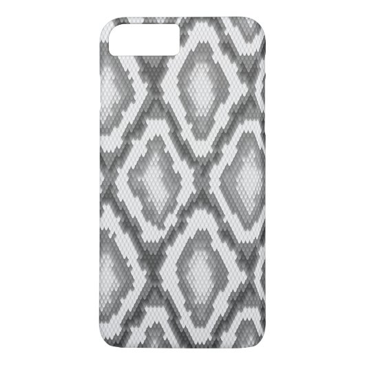 大蛇のスネークスキンパターン Case-Mate iPhoneケース (裏面)