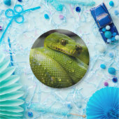 大蛇のヘビ動物 ペーパープレート (パーティー)