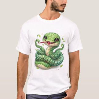 大蛇の年の幸運 Tシャツ