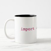 大蛇のantigravityマグ ツートーンマグカップ (左)