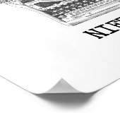 大衆のための本STINK引用文byニーチェ ポスター (角)