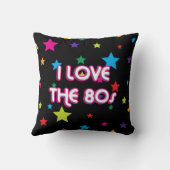 大衆文化のレトロI愛80年代 クッション (裏面)
